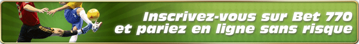 Inscrivez-vous sur Bet770 et pariez en ligne sans risque Inscrivez-vous sur Bet770 et pariez en ligne sans risque